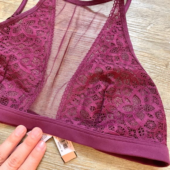Victoria’s Secret High Neck Bralette- Sz S - Picture 2 of 5